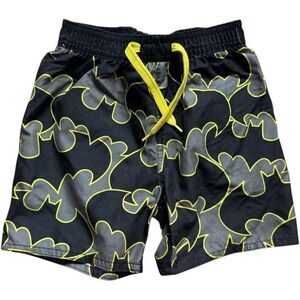 Baby Boys DC Comics Batman Logo Swim Swimming Trunks - Sz 18-24 mo